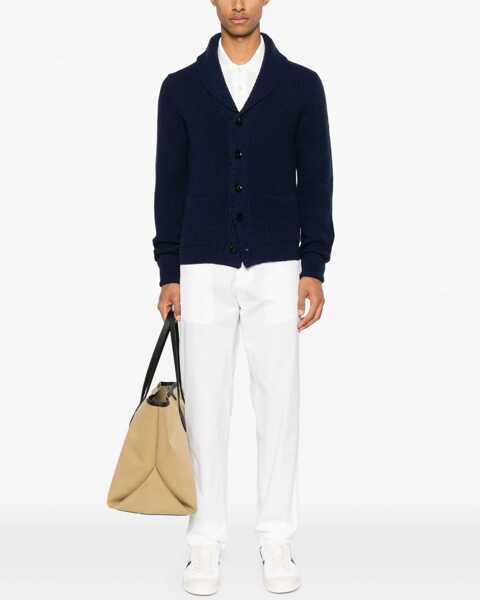 Tricouri Polo Tom Ford Pique Polo. WHITE Barbati (BM 18326377) 2