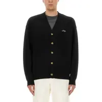 Cardigane Cardigan With Logo Embroidery Barbati