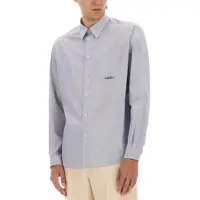 Camasi Valentino Garavani pentru Barbati - Camasi casual Valentino Garavani Striped Cotton Shirt AZURE Barbati (BM 18326425) - B-mall.ro