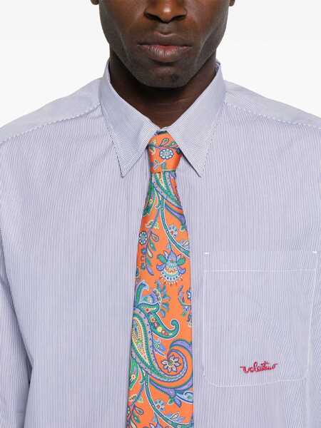 Camasi casual Valentino Garavani Striped Cotton Shirt AZURE Barbati (BM 18326425) 5