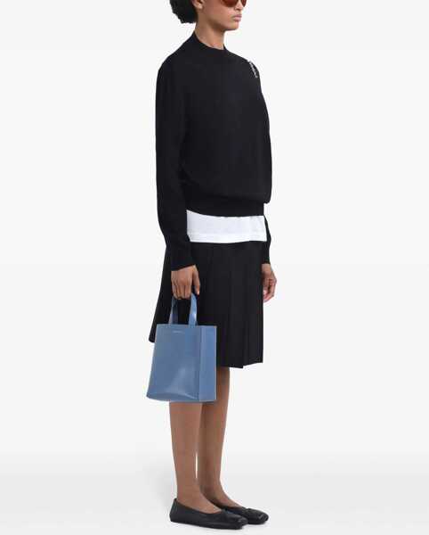 Tricouri Marni Cotton T-Shirt With Logo WHITE Femei (BM 18326431) 2