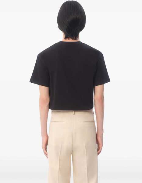 Tricouri Valentino Garavani T-Shirt With Signature Vlogo BLACK Barbati (BM 18326461) 4