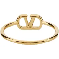 Accesorii Dama - Inele Valentino Garavani Vlogo Signature Ring GOLD Femei (BM 18326467) - B-mall.ro