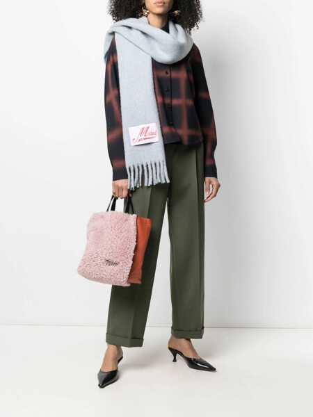 Esarfe Marni Sciarpa In Alpaca BABY BLUE Femei (BM 18326470) 2