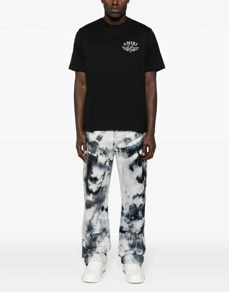 Tricouri AMIRI Amiri Arts District Print T-Shirt BLACK Barbati (BM 18326479) 2