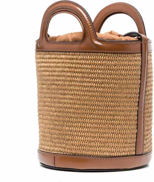 Genti de umar Marni Borsa Tropicalia Micro BROWN Femei (BM 18326533) 3