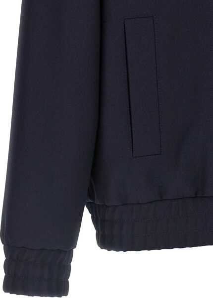 Bomber jacket Valentino Garavani Wool Bomber Jacket With Print Toute La V MULTICOLOUR Barbati (BM 18326554) 3