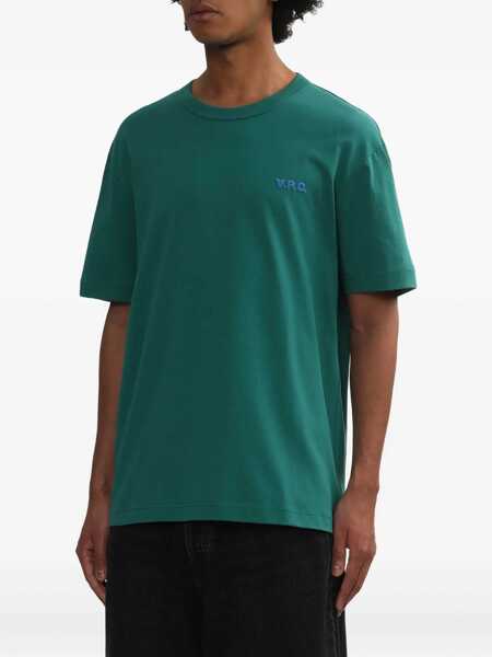 Tricouri A.P.C. Boxy T-Shirt GREEN Barbati (BM 18326560) 3