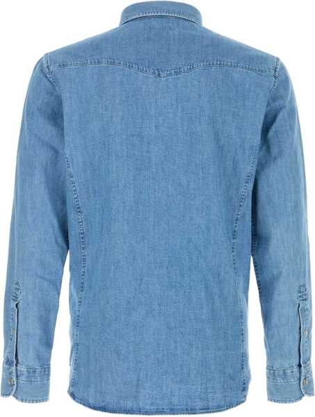 Camasi casual Tom Ford Western Shirt BLUE Barbati (BM 18326566) 2