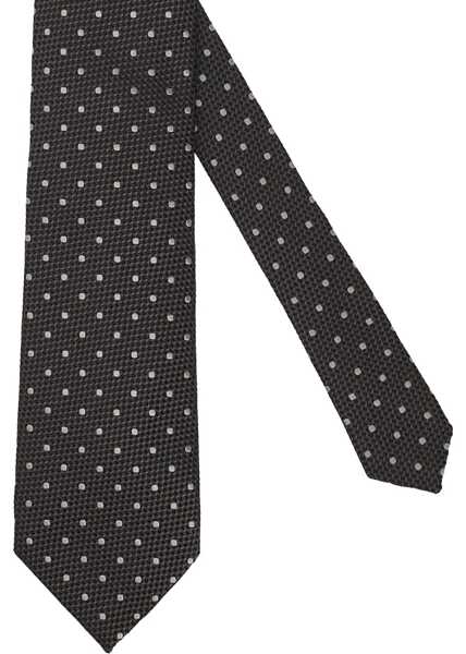 Cravate Tom Ford Silk Tie GREY Barbati (BM 18326599) 2