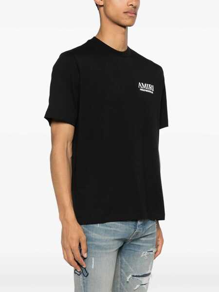 Tricouri AMIRI Bones Stacked Print T-Shirt BLACK Barbati (BM 18326605) 4
