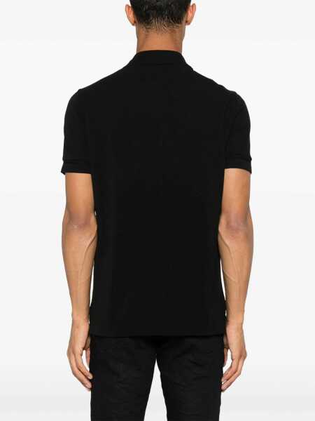 Tricouri Polo Tom Ford Pique Polo. BLACK Barbati (BM 18326608) 3