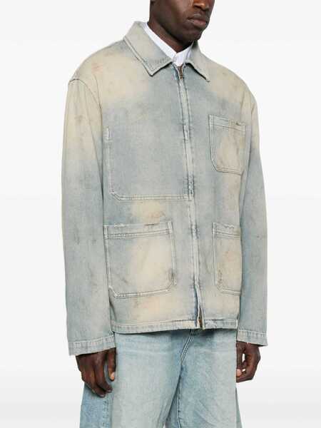 Jachete Golden Goose Work Journey Ms Mackenzie Jacket BLUE Barbati (BM 18326617) 3