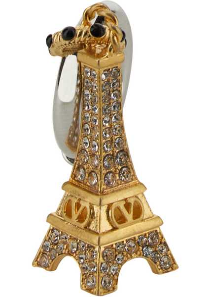 Cercei Valentino Garavani Mono Earring Chez Valentine GOLD Barbati (BM 18326632) 2