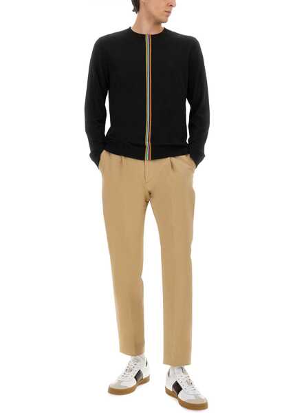 Pulovere casual Paul Smith Jersey With Striped Detail BLACK Barbati (BM 18326650) 2