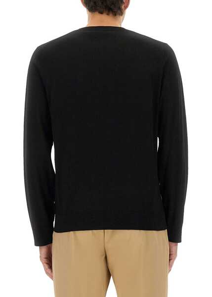 Pulovere casual Paul Smith Jersey With Striped Detail BLACK Barbati (BM 18326650) 3