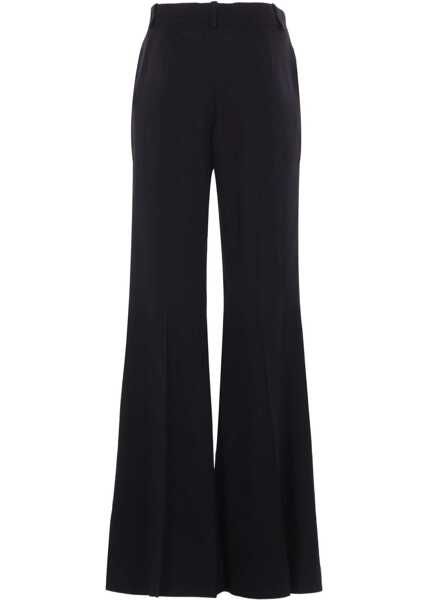 Pantaloni casual Balenciaga Flared Pants BLACK Femei (BM 18326998) 2