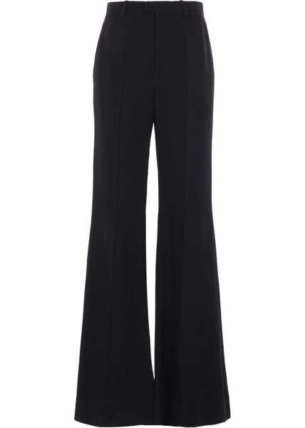Pantaloni casual Balenciaga Flared Pants BLACK Femei (BM 18326998) 1