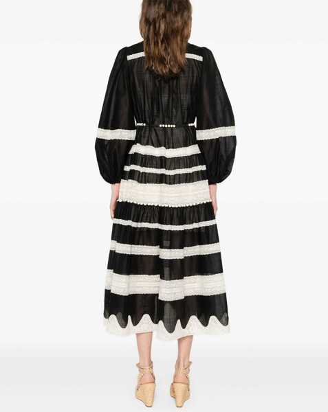 Rochii elegante ZIMMERMANN Rhiannon Billow Maxi Dress BLACK Femei (BM 18327013) 4