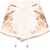ZIMMERMANN Ascension Tuck Shorts MULTICOLOR