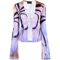 Topuri Louisa Ballou Printed Top Femei