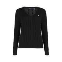 Tricouri Polo Polo Ralph Lauren Cotton V-Neck Sweater Femei