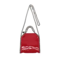 Genti de mana Stella McCartney Falabella Tiny Bag Crinkled Patent Alter Mat Femei