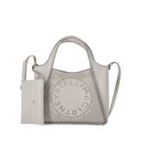 Genti de umar Stella McCartney Crossbody Bag Perforated Eco Alter Mat Femei