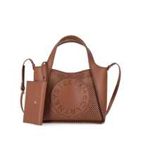Genti de umar Stella McCartney Crossbody Bag Perforated Eco Alter Mat Femei