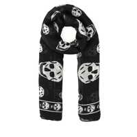 Esarfe Alexander McQueen Printed Silk Scarf Femei