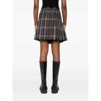 Imbracaminte Dama pagina 140 - Fuste Burberry Burberry Check Wool Mini Kilt Black Femei (BM 18331050) - B-mall.ro
