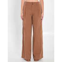 Pantaloni casual Wide-Leg Trousers Femei