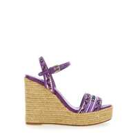 Pantofi cu toc Sandalo Zeppa Ricamo Filo+Nap Femei