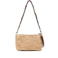 Genti de mana IBELIV Ibeliv Hafa Bag In Dark Tea Raffia