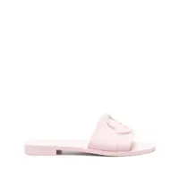 Sandale Moncler Logo Pool Slides Femei