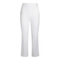 Pantaloni casual Elisabetta Franchi White Pants Femei