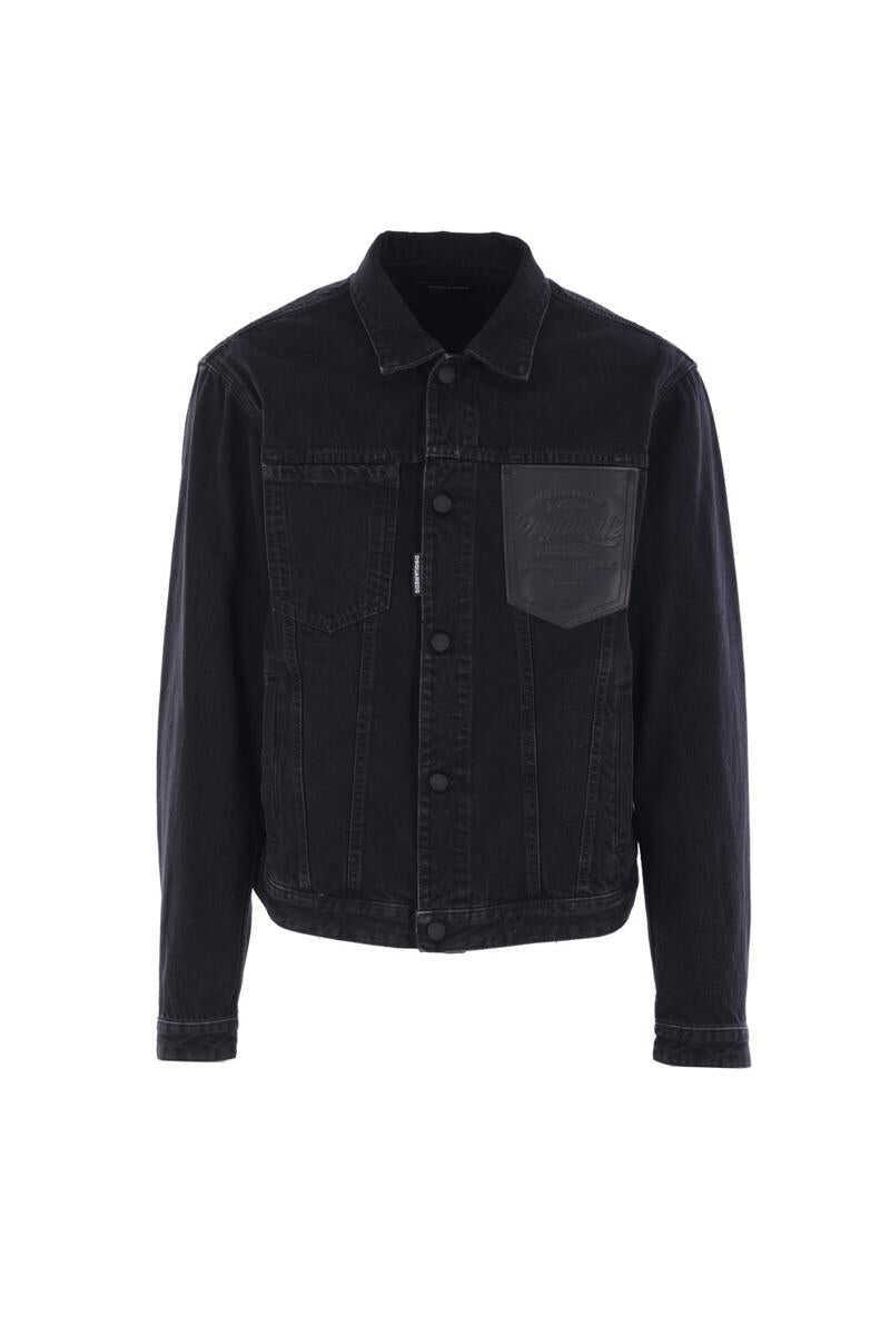 Paltoane DSQUARED2 DSQUARED2 Coats Black Barbati (BM 18333873) 1