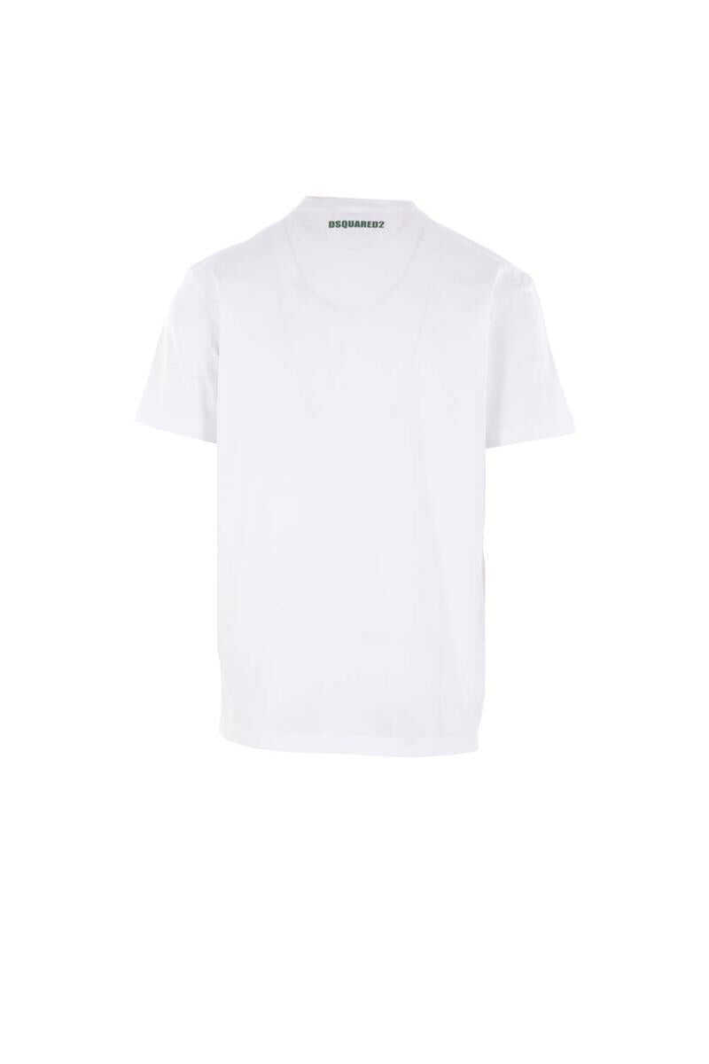 Topuri DSQUARED2 DSQUARED2 T-Shirts And Polos WHITE Barbati (BM 18333885) 2