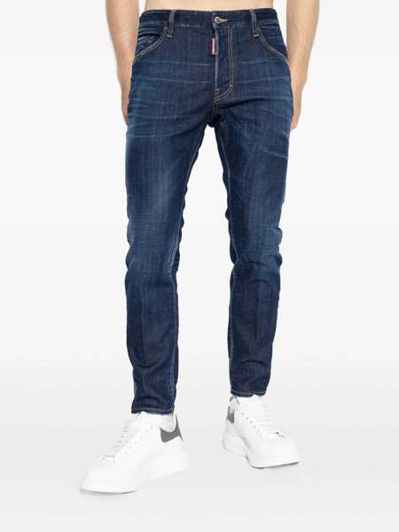 Blugi DSQUARED2 DSQUARED2 Skater Jeans BLUE Barbati (BM 18333978) 3