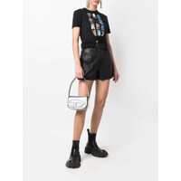 Genti de umar Diesel Dama - Genti de umar Diesel Diesel Silver Metal 1Dr Shoulder Bag SILVER Femei (BM 18334350) - B-mall.ro