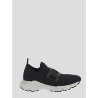 Sneakers Sneakers In Stretch Technical Mesh, With Leather Chain Accessory, Gros Grain Details And Macro Rubber Sole Femei