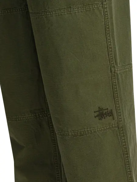 Pantaloni casual STSSY Trousers Green Barbati (BM 18334503) 4