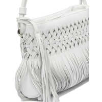 Genti de umar Dama - Genti de umar GIANCARLO NEVOLA Shoulder bags White Femei (BM 18334665) - B-mall.ro