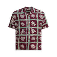 Camasi casual "Island Plants" shirt Barbati