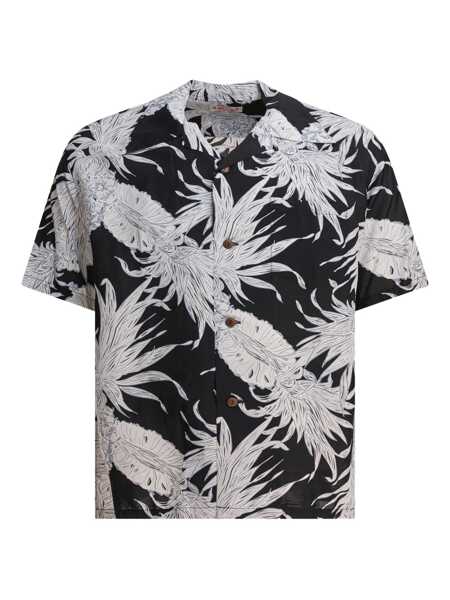 Camasi casual Sun Surf Island Pineapple Shirt Black Barbati (BM 18334749) 1