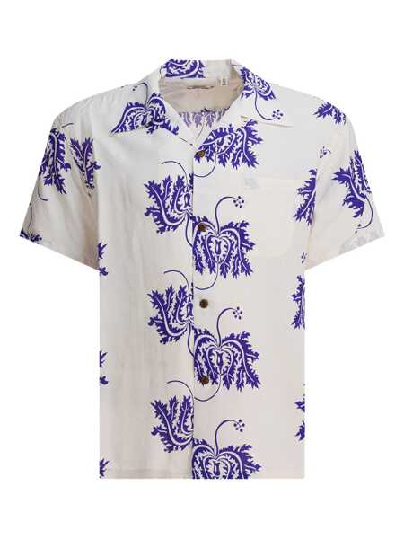 Camasi casual Sun Surf Hibiscus Coral Shirt White Barbati (BM 18334755) 1