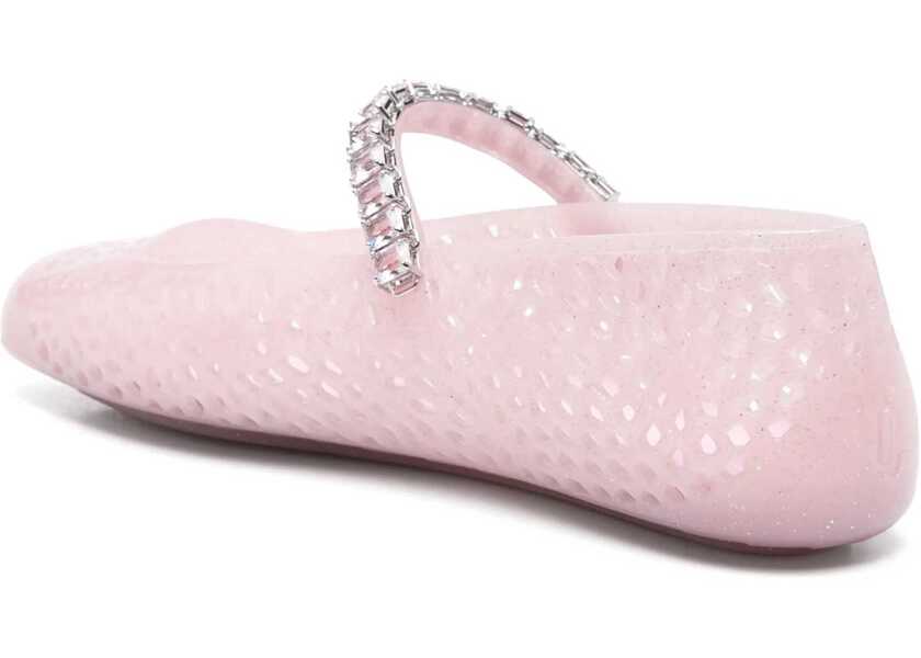Balerini Jimmy Choo Jelly Ballerinas COTTON CANDY/SILVER MIX/COTTON CANDY Femei (BM 18334990) 3