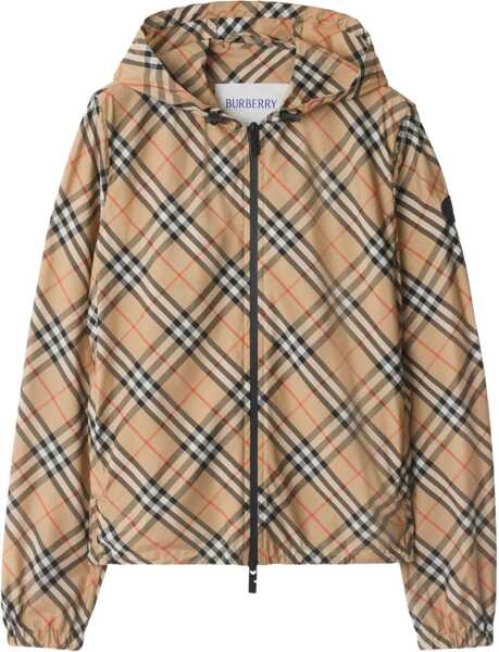 Jachete Burberry Archivio Check waterproof Jacket SAND IP CHECK Femei (BM 18335023) 1