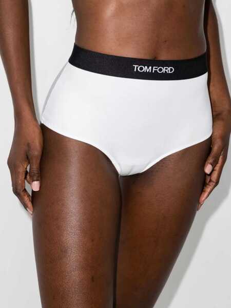 Chiloti Tom Ford Briefs With Logo WHITE Femei (BM 18335152) 2