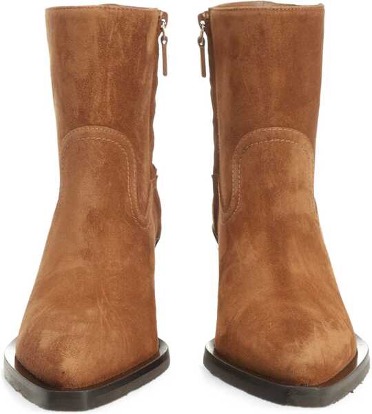 Bocanci casual Stuart Weitzman Tate Ankle Boots DOE/DARK BROWN Femei (BM 18335176) 4